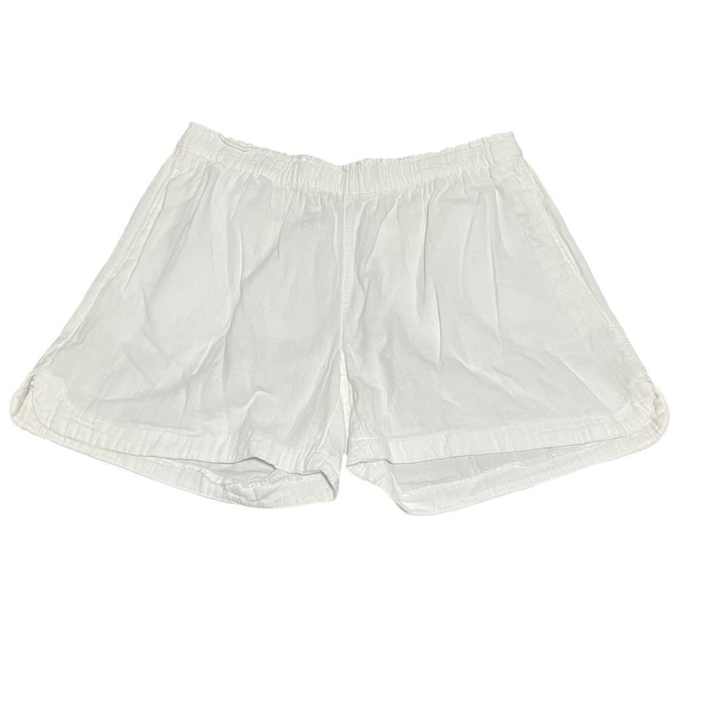 Old Navy size XL women’s white elastic waistband shorts